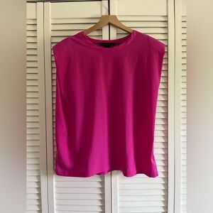 French Connection Pink Sleeveless Tank